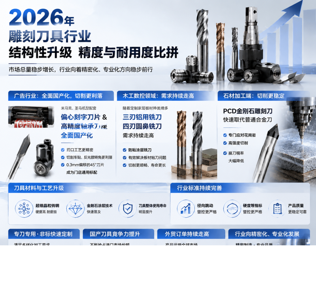 Carving tool industry technology trends in 2026