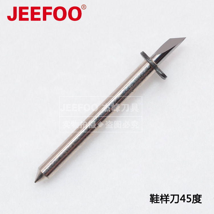 Shoe sample knife for CNC footwear pattern cutting