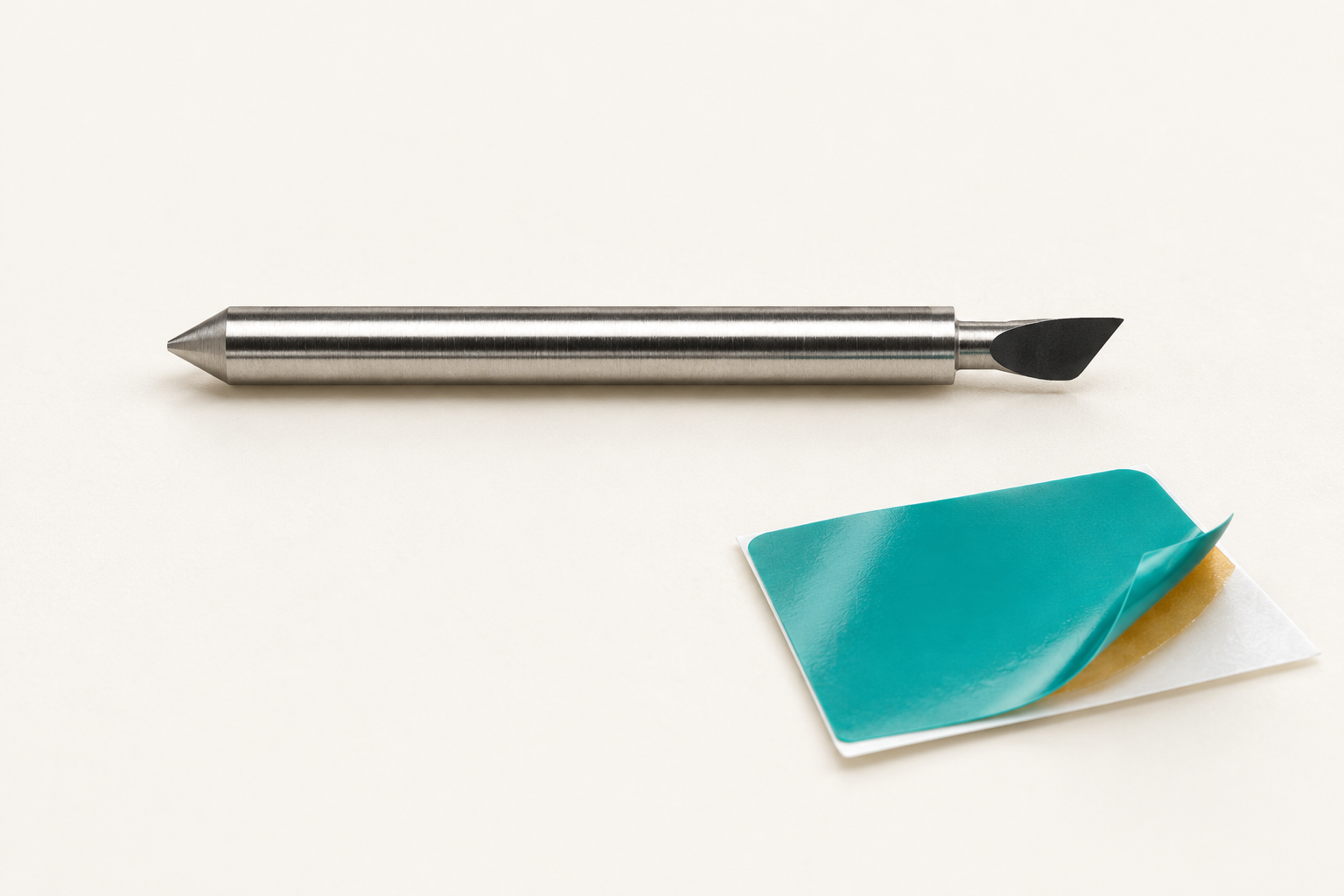 Vinyl Cutting Blade: Why an Adhesive Cut Can Look Closed